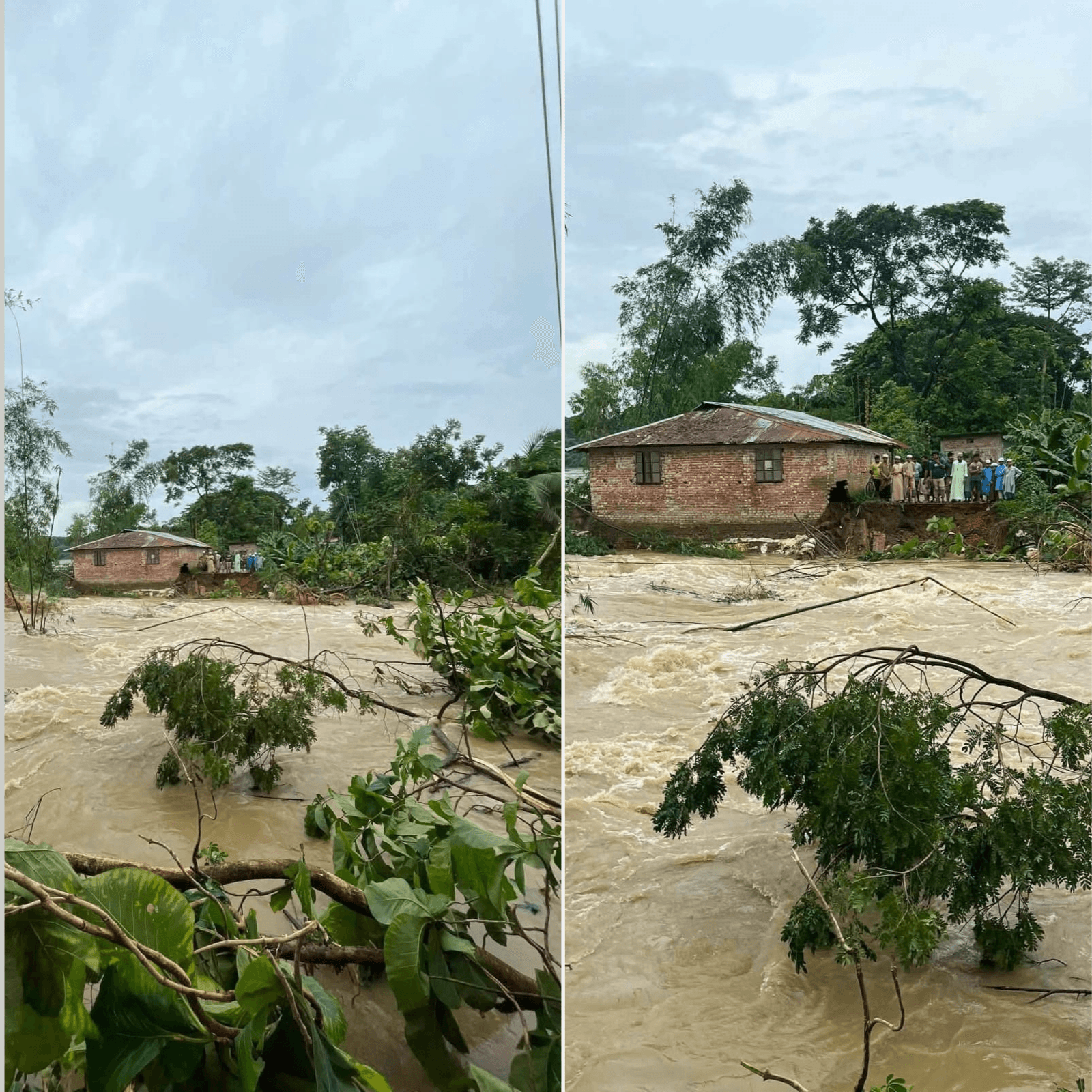 সাতকানিয়া, বাঁশখালীর বন্যা পরিস্থিতি খুব ভয়াবহ- খবরটির স্থিরচিত্র
