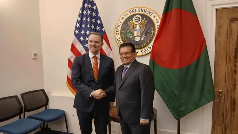 বাংলাদেশের শুল্ক কমানোর প্রস্তাবে ইতিবাচক সাড়া দিল যুক্তরাষ্ট্র- খবরের থাম্বনেইল ফটো