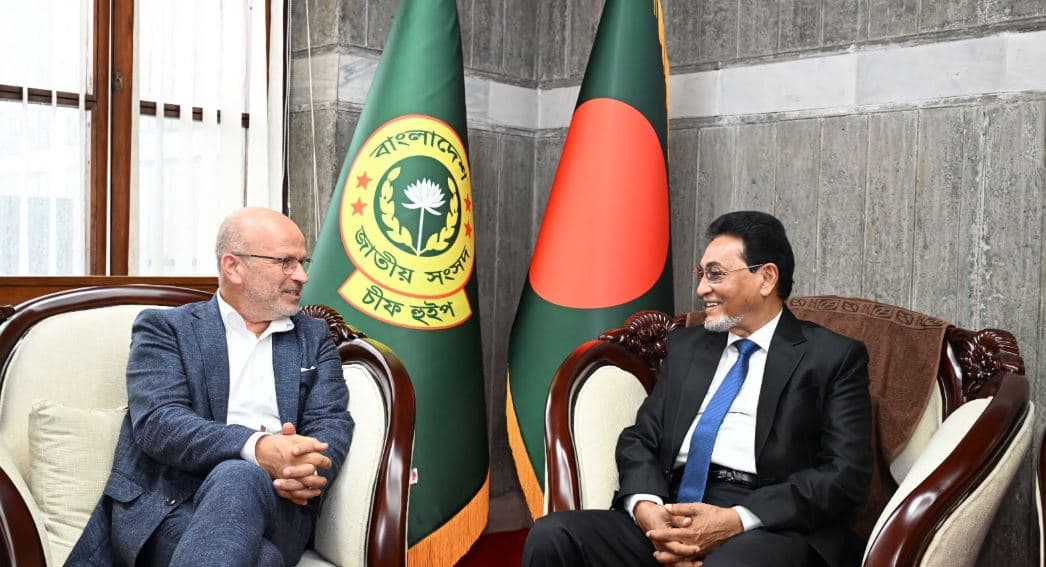 চিফ হুইপের সঙ্গে ইউরোপীয় পার্টনারশিপ ফর ডেমোক্রেসি প্রতিনিধি দলের সাক্ষাৎ- খবরের থাম্বনেইল ফটো