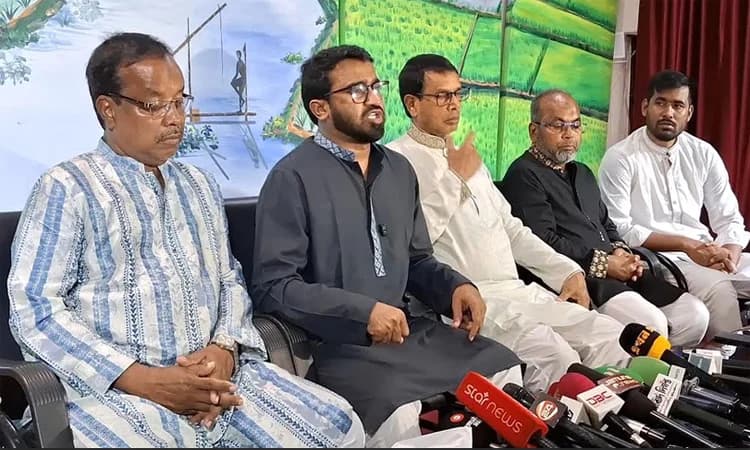 কার্যক্রম নিষিদ্ধ আওয়ামী লীগকে রাজনীতি করার সুযোগ দেওয়া হবে না : রাশেদ খাঁন- খবরের থাম্বনেইল ফটো