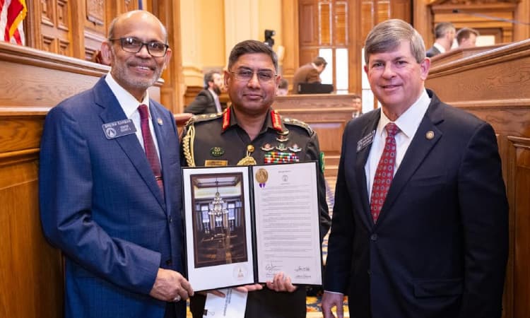 শান্তিরক্ষায় অবদানের জন্য জর্জিয়া অঙ্গরাজ্য হতে সম্মাননা পেল বাংলাদেশ- খবরের ইমেজ Image