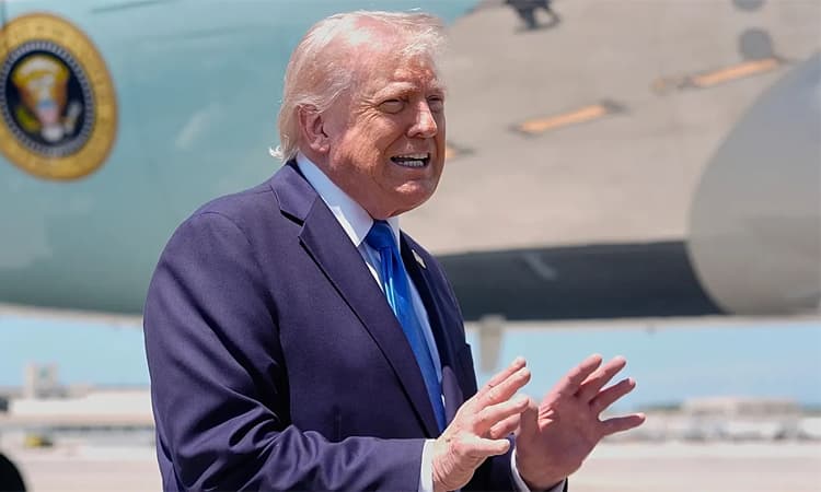 ইরান ইস্যুতে নিরাপত্তা দলের সঙ্গে ট্রাম্পের বৈঠক- খবরের ইমেজ Image