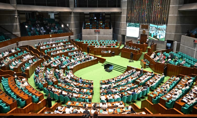 রাষ্ট্রপতির ভাষণের ওপর আনীত ধন্যবাদ প্রস্তাব সংসদে গৃহীত- খবরের ইমেজ Image