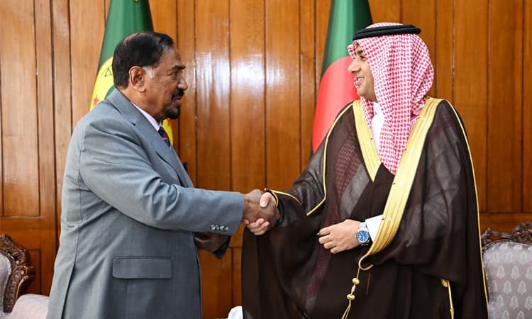 স্পিকারের সাথে সৌদি রাষ্ট্রদূতের সৌজন্য সাক্ষাৎ - খবরের থাম্বনেইল ফটো