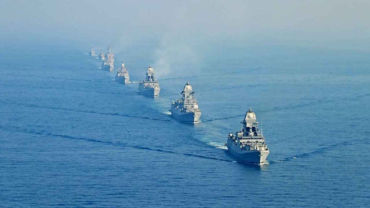 ভারতের আয়োজিত নৌ মহড়ায় অংশ নিয়েছে বাংলাদেশ- খবরের থাম্বনেইল ফটো