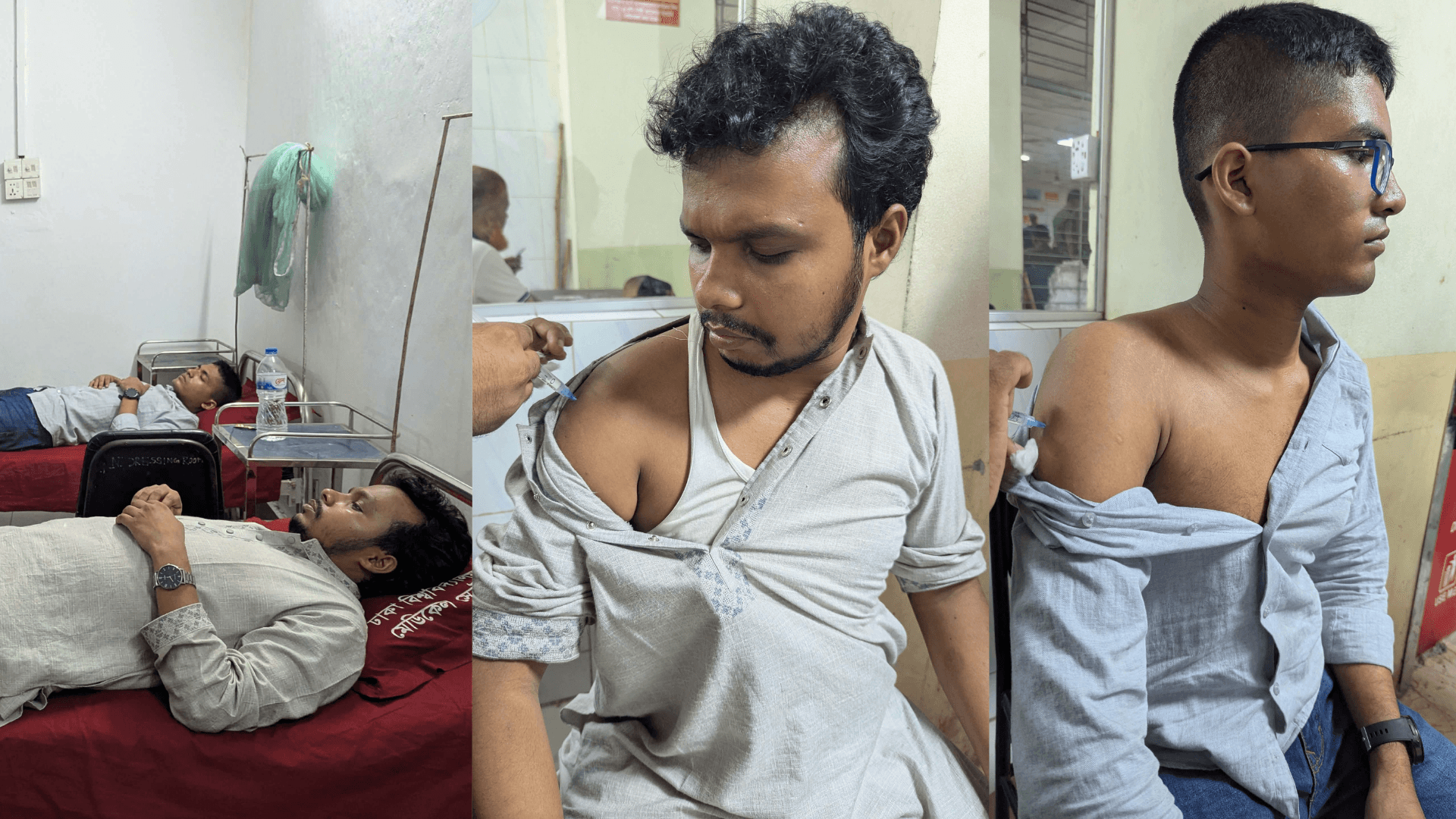 শাহবাগ থানায় ঢাবি সাংবাদিক সমিতির ১০ সাংবাদিক ও দুই ডাকসু নেতার উপর ছাত্রদলের হামলা- খবরের থাম্বনেইল ফটো