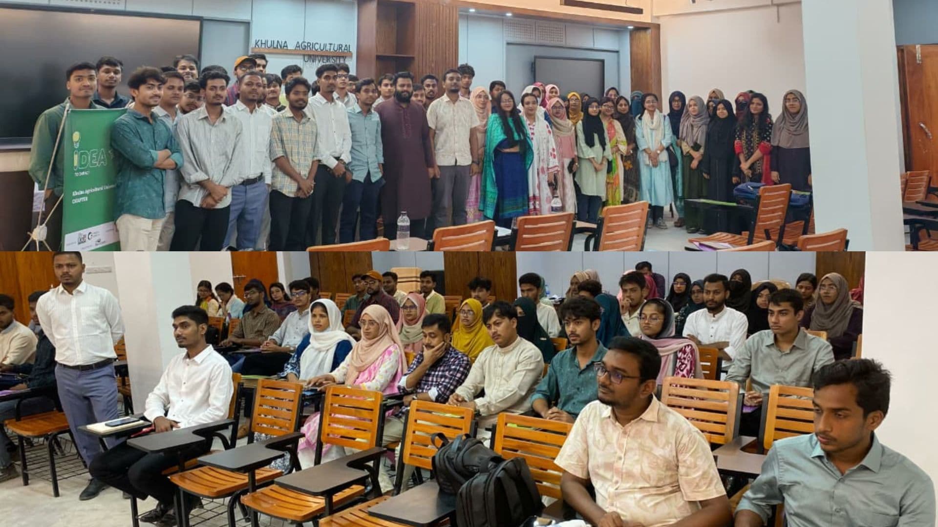 উদ্ভাবন ও উদ্যোক্তা তৈরিতে খুকৃবিতে অনুষ্ঠিত হলো ‘আইডিয়া টু ইমপ্যাক্ট’ কর্মশালা- খবরের থাম্বনেইল ফটো