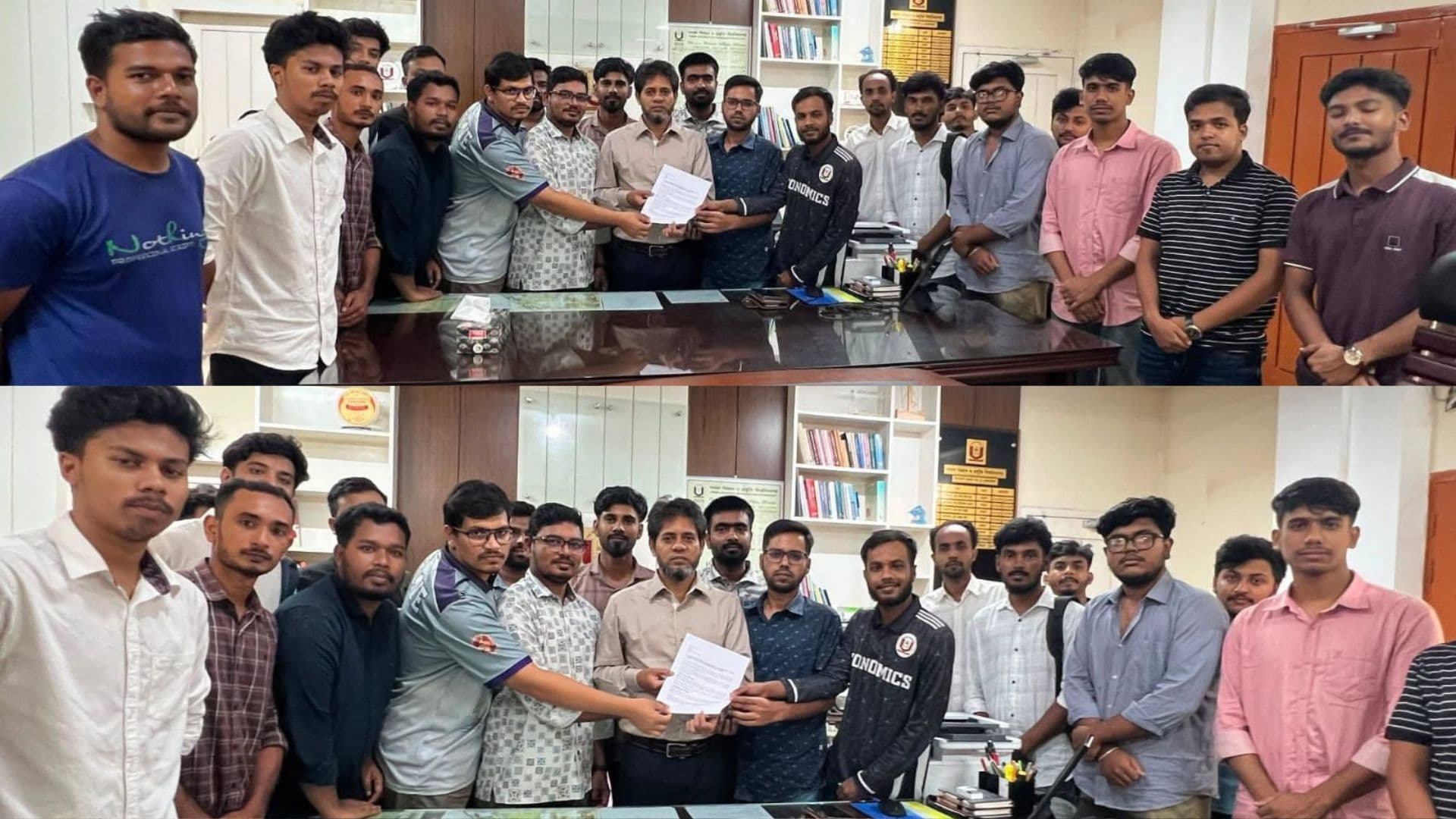 পাবিপ্রবির শিক্ষার্থীদের ৪ দাবি, উপাচার্যের কাছে ছাত্রদলের স্মারকলিপি- খবরের থাম্বনেইল ফটো