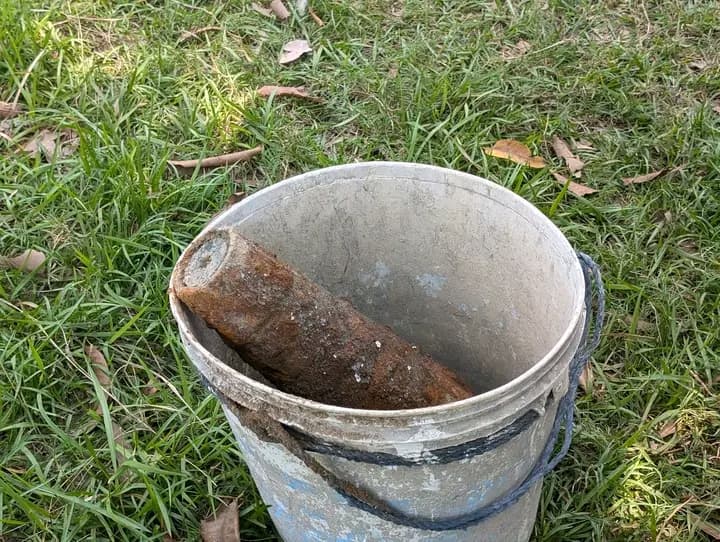 রাবিতে মুক্তিযুদ্ধের সময়কার মর্টার শেল উদ্ধার - খবরের থাম্বনেইল ফটো