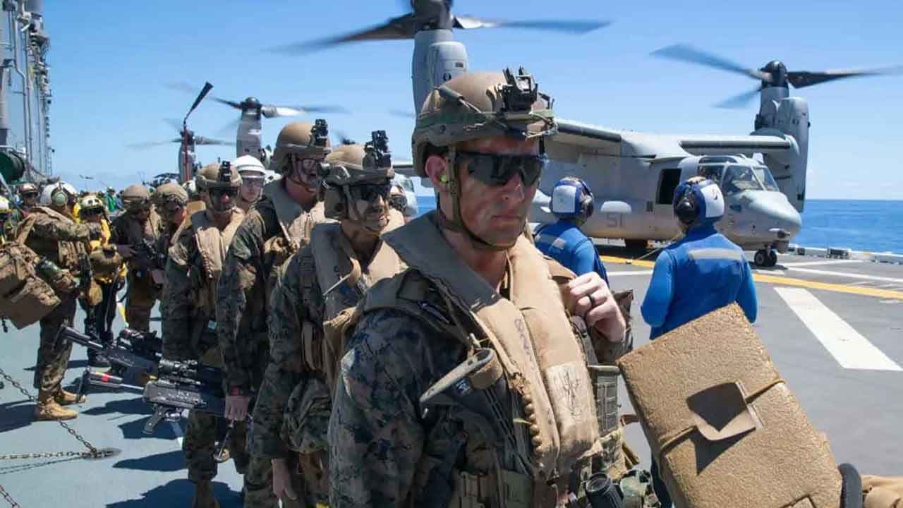 মধ্যপ্রাচ্যে পৌঁছেছে ৩৫০০ মার্কিন মেরিন সেনা, ইরান বলছে—কফিন প্রস্তুত- খবরের ইমেজ Image