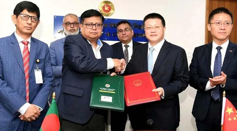 নবম বাংলাদেশ-চীন মৈত্রী সেতু নির্মাণে চুক্তি সই- খবরের থাম্বনেইল ফটো