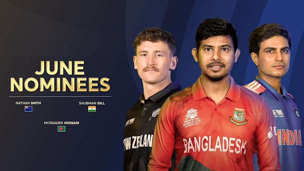 মাস সেরার দৌড়ে মোসাদ্দেকের সাথে গিল ও স্মিথ- খবরের থাম্বনেইল ফটো