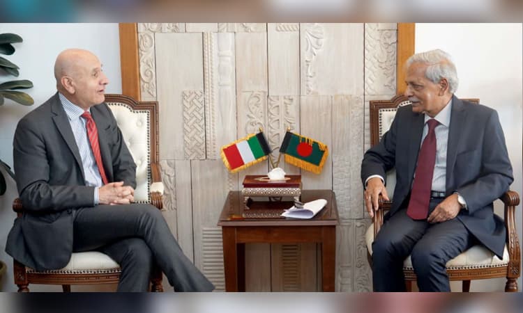 সংস্কৃতি মন্ত্রী ও ইতালির রাষ্ট্রদূতের সৌজন্য সাক্ষাৎ- খবরের ইমেজ Image