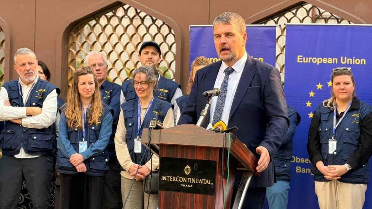 নির্বাচন অংশগ্রহণমূলক ও গ্রহণযোগ্য হবে: ইইউর পর্যবেক্ষক প্রধান- খবরের থাম্বনেইল ফটো
