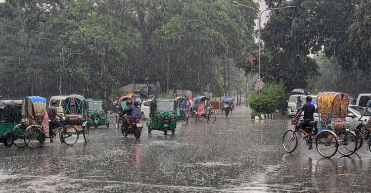 রাজধানীসহ ৫ বিভাগে ভারী বৃষ্টির আভাস- খবরের থাম্বনেইল ফটো