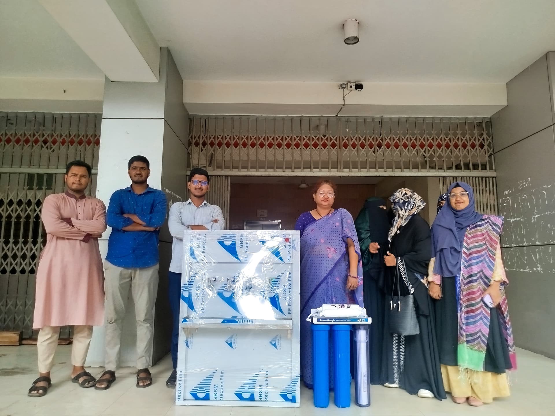জবির একমাত্র ছাত্রী হলে উচ্চ ক্ষমতাসম্পন্ন ঠান্ডা পানির ফিল্টার হস্তান্তর- খবরের থাম্বনেইল ফটো