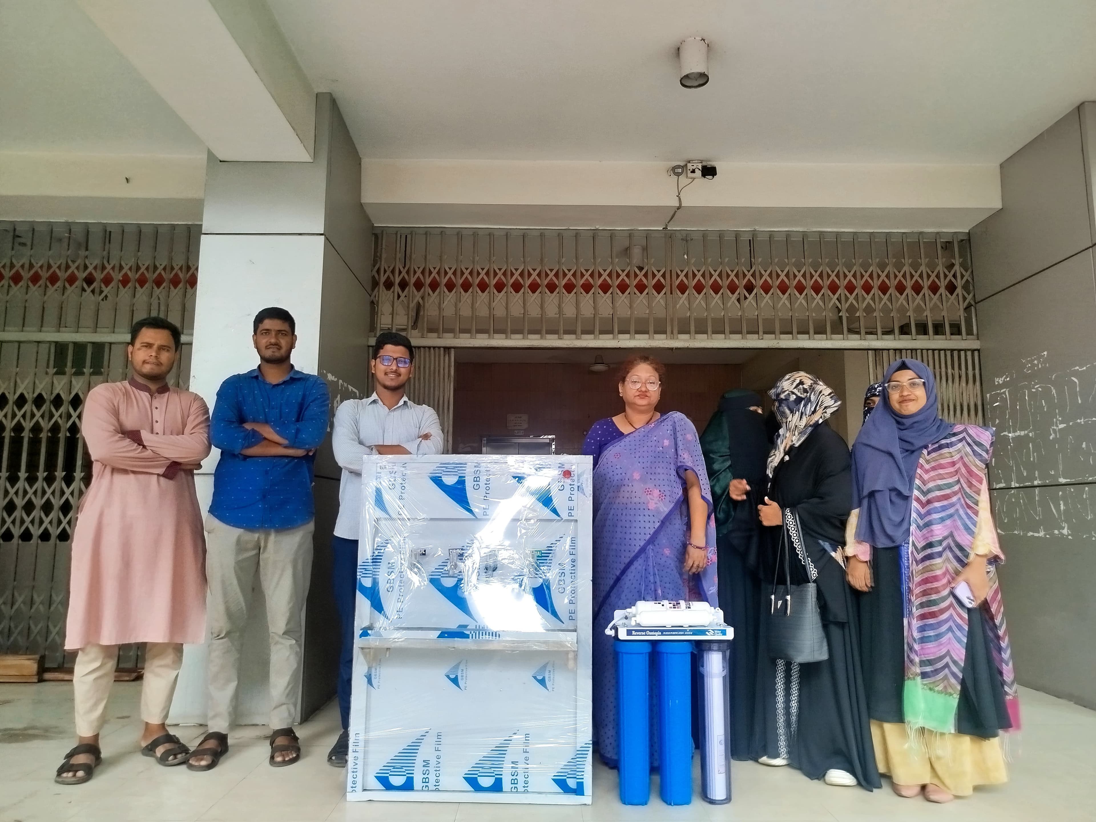 জবির একমাত্র ছাত্রী হলে উচ্চ ক্ষমতাসম্পন্ন ঠান্ডা পানির ফিল্টার হস্তান্তর- খবরের ইমেজ Image