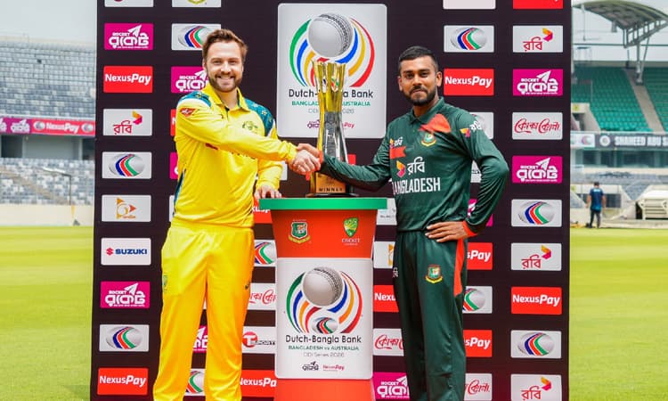 জয় দিয়ে অস্ট্রেলিয়ার বিপক্ষে ওয়ানডে সিরিজ শুরু করতে চায় বাংলাদেশ- খবরের থাম্বনেইল ফটো