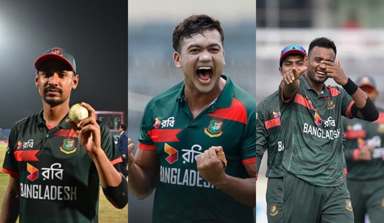 র্যাংকিংয়ের বড় লাফ মুস্তাফিজ-তাসকিন ও শরিফুলের- খবরের ইমেজ Image