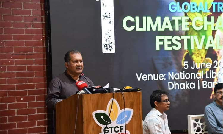 জলবায়ু সংকট মোকাবেলায় চলচ্চিত্রের শক্তিকে কাজে লাগানোর আহ্বান তথ্যমন্ত্রীর- খবরের থাম্বনেইল ফটো