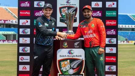 প্রথমবার চট্টগ্রামে মুখোমুখি বাংলাদেশ-নিউজিল্যান্ড- খবরের থাম্বনেইল ফটো