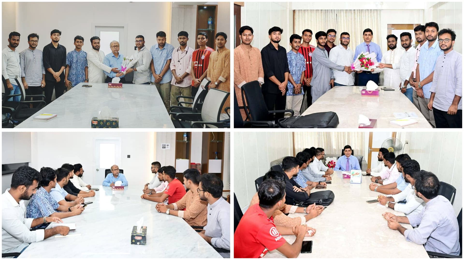 চবি সাংবাদিক সমিতির সঙ্গে দুই উপ-উপাচার্যের মতবিনিময়- খবরের থাম্বনেইল ফটো