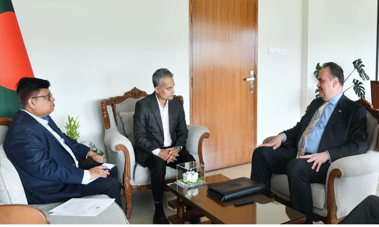 সড়ক পরিবহন ও সেতু মন্ত্রী শেখ রবিউল আলমের সাথে মার্কিন রাষ্ট্রদূতের সাক্ষাৎ- খবরের থাম্বনেইল ফটো