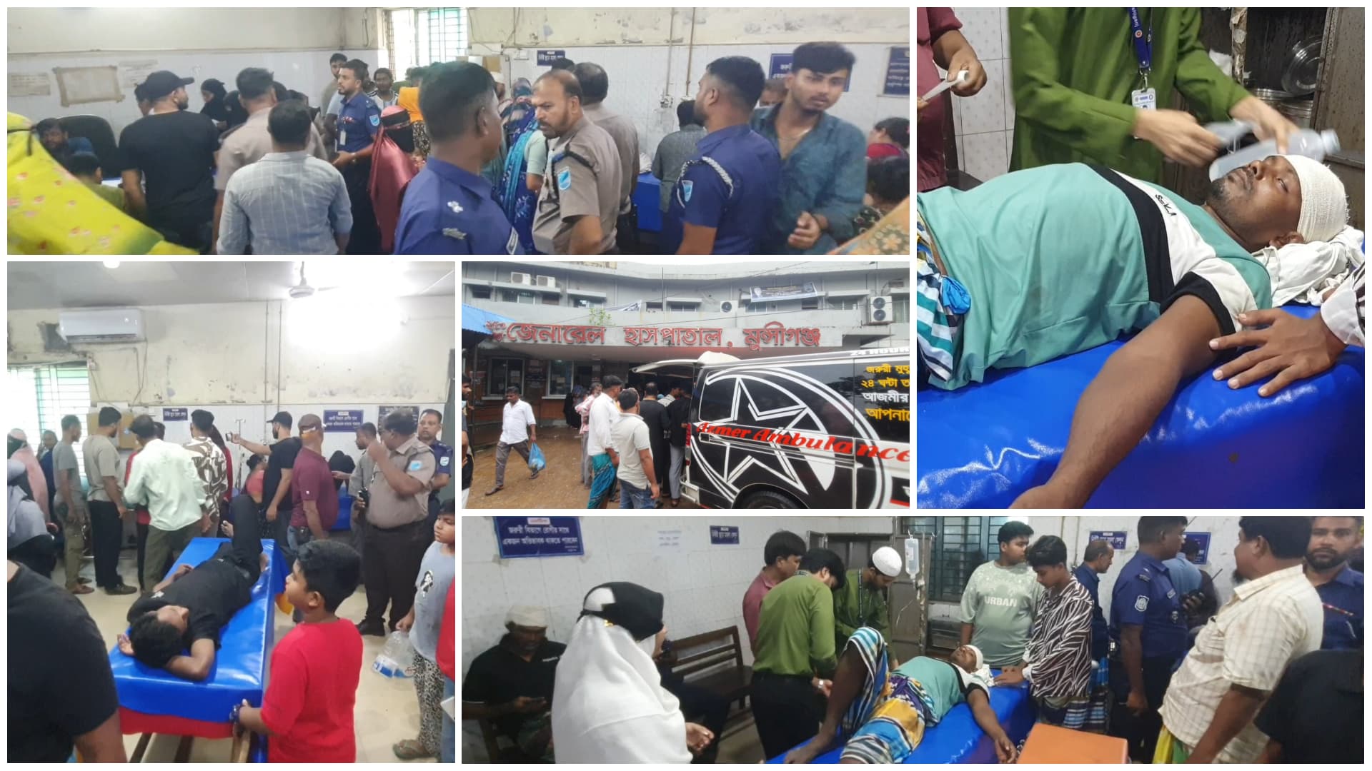 মুন্সীগঞ্জে জমি নিয়ে সংঘর্ষ, আহত ৮- খবরের ইমেজ Image