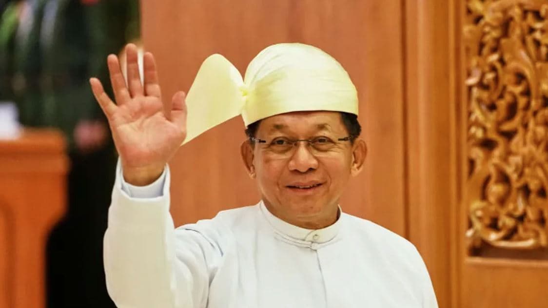 মিয়ানমারের প্রেসিডেন্ট হিসেবে শপথ নিলেন জান্তা প্রধান মিন অং হ্লাইং- খবরের থাম্বনেইল ফটো