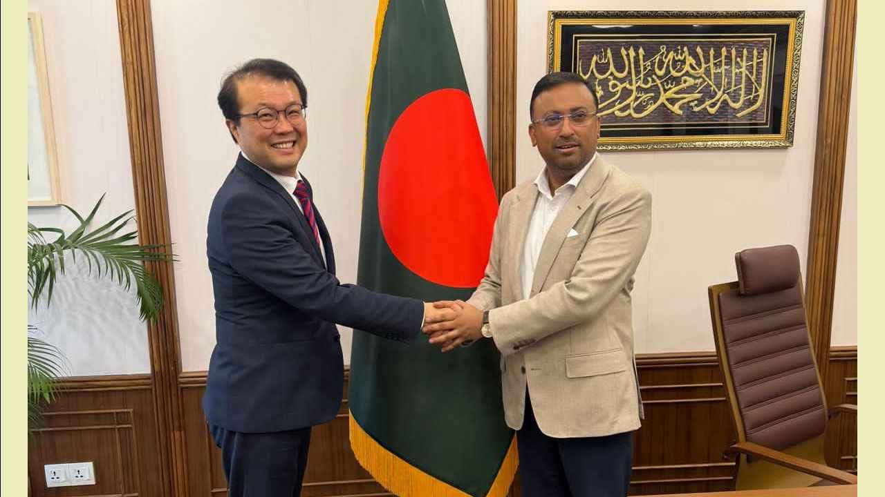 পররাষ্ট্র উপদেষ্টার সঙ্গে দক্ষিণ কোরিয়ার রাষ্ট্রদূতের বৈঠক- খবরের থাম্বনেইল ফটো