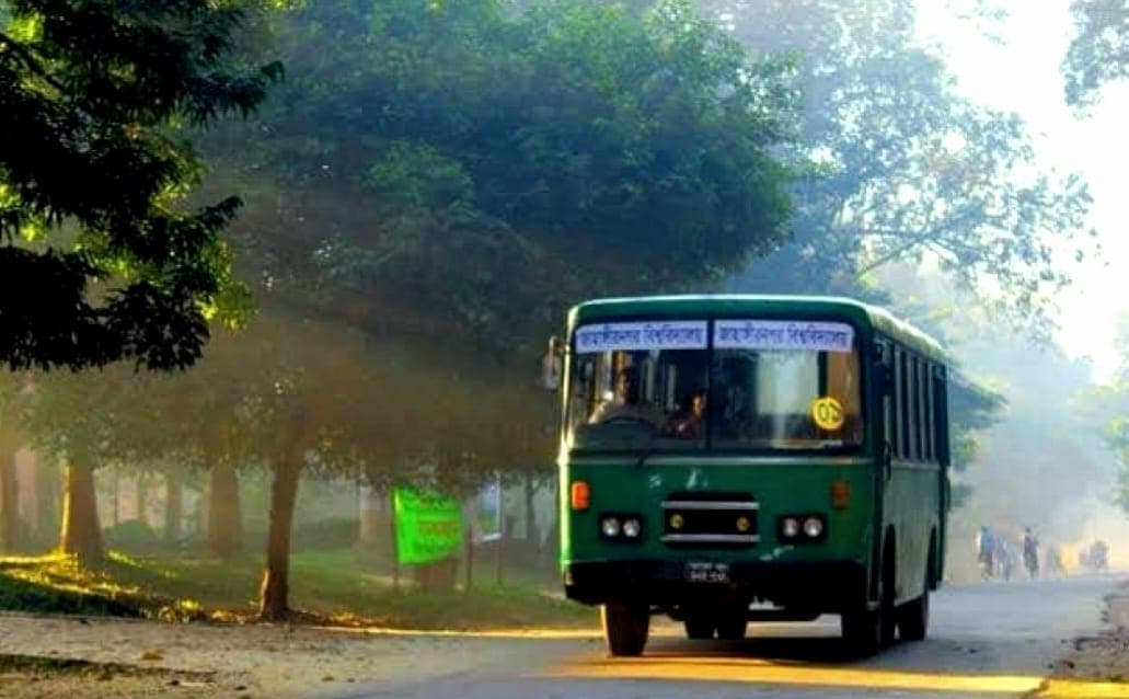 ঈদের ছুটিতে শিক্ষার্থীদের নিয়ে ৪ বিভাগীয় শহরে যাচ্ছে জাকসুর বিশেষ বাস- খবরের থাম্বনেইল ফটো
