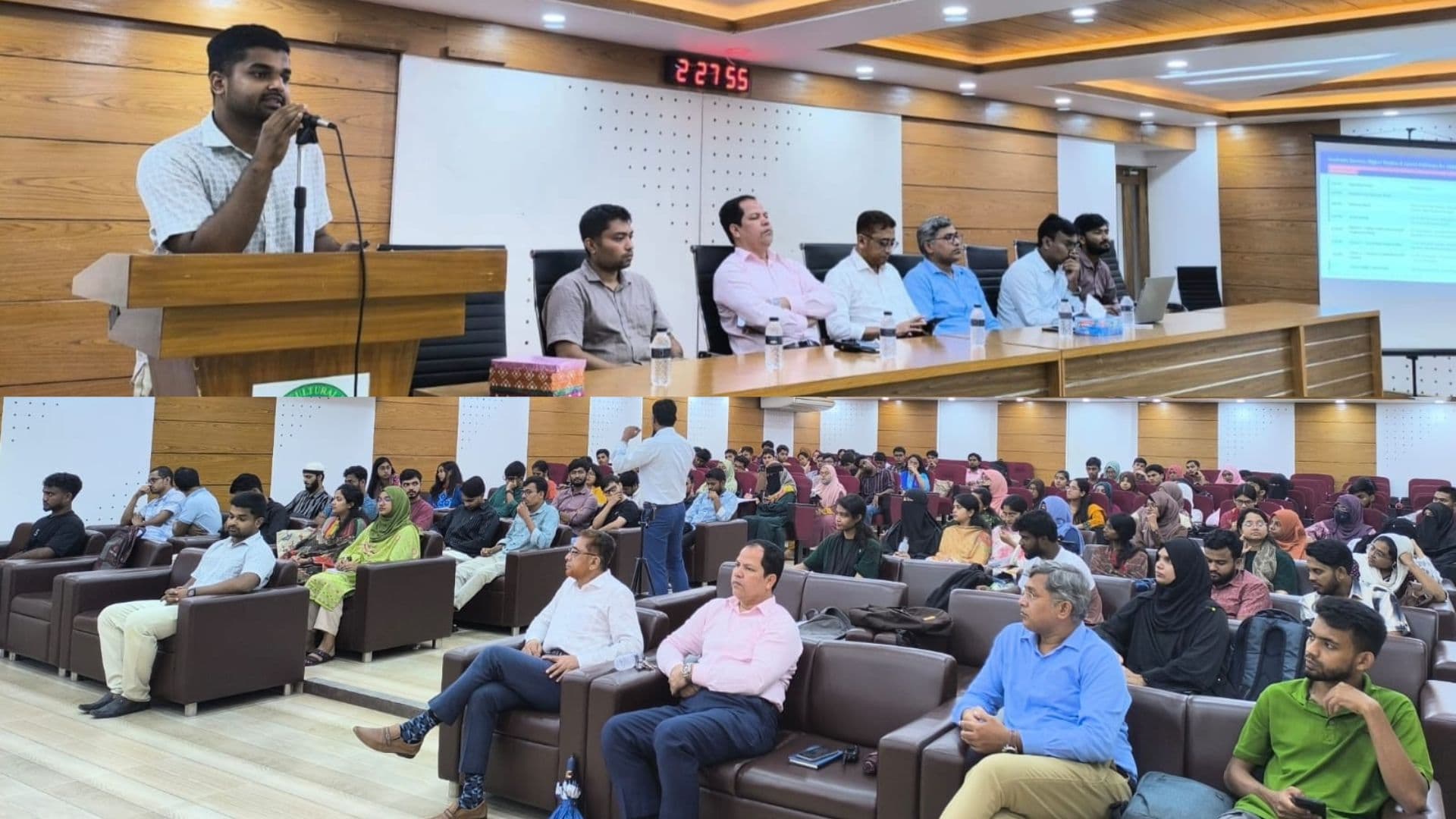 সিকৃবিতে উচ্চশিক্ষা ও ক্যারিয়ার বিষয়ক সেমিনার অনুষ্ঠিত- খবরের থাম্বনেইল ফটো